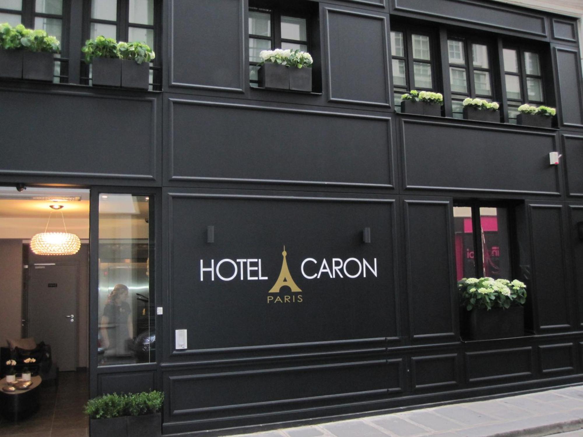 Hotel Caron Le Marais Paris Bagian luar foto